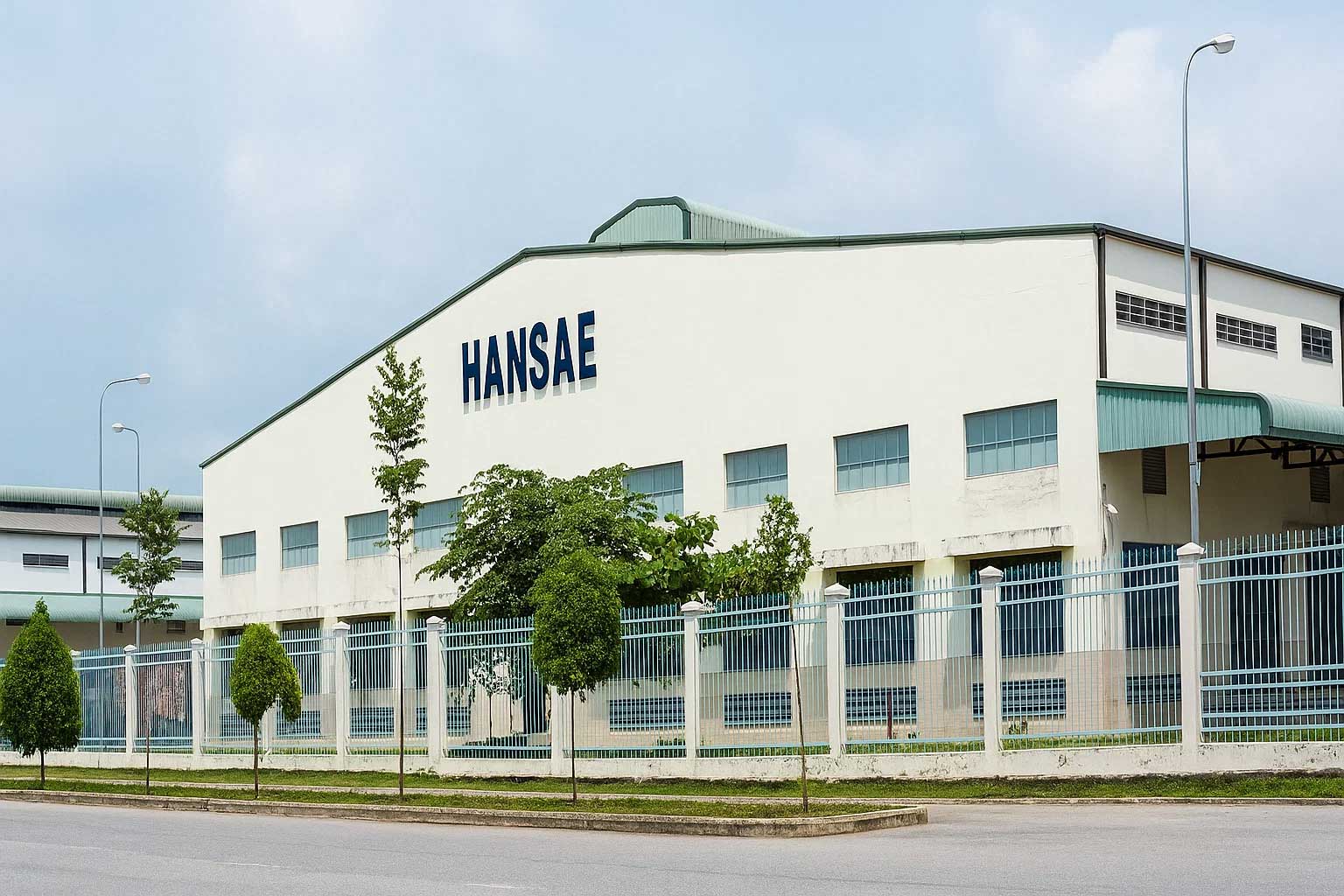 CÔNG TRÌNH NHÀ MÁY HANSAE VIỆT NAM