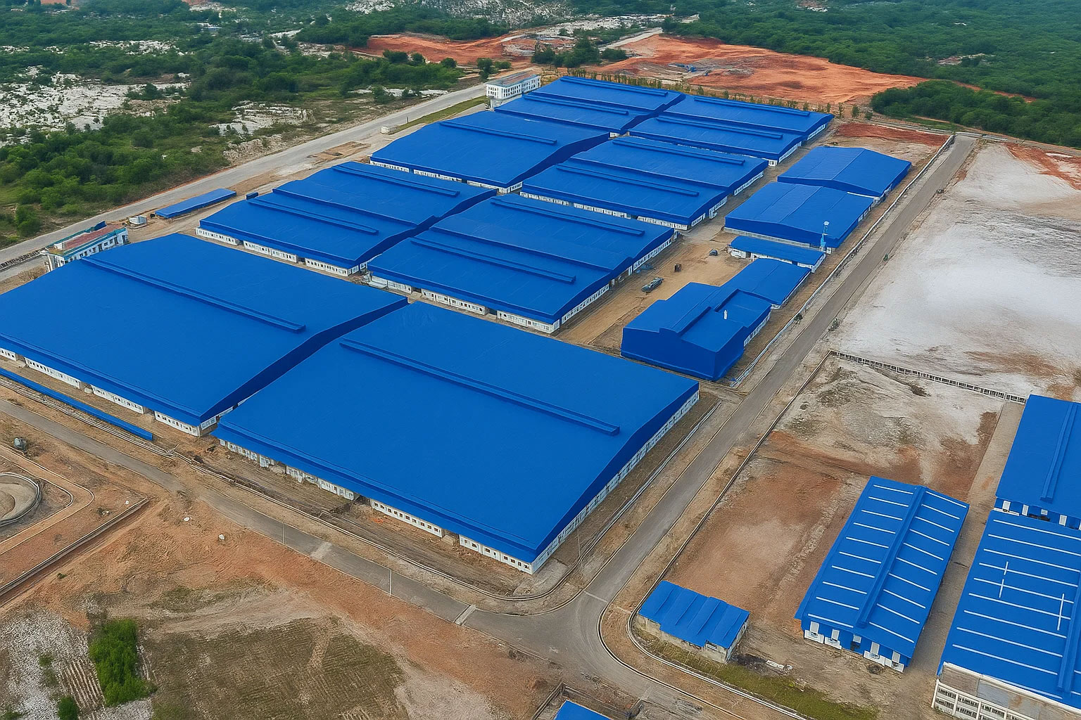 DỰ ÁN CÔNG TRÌNH NHÀ MÁY PANKO TAM THĂNG