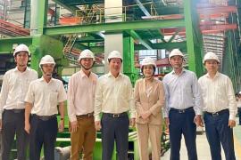 省人民委员会主席春节慰问 Đức Hòa、Bến Lức 和 Cần Giuộc 县企业