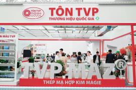 Tôn TVP giới thiệu sản phẩm mới tại Triển lãm Mùa Thu 2025